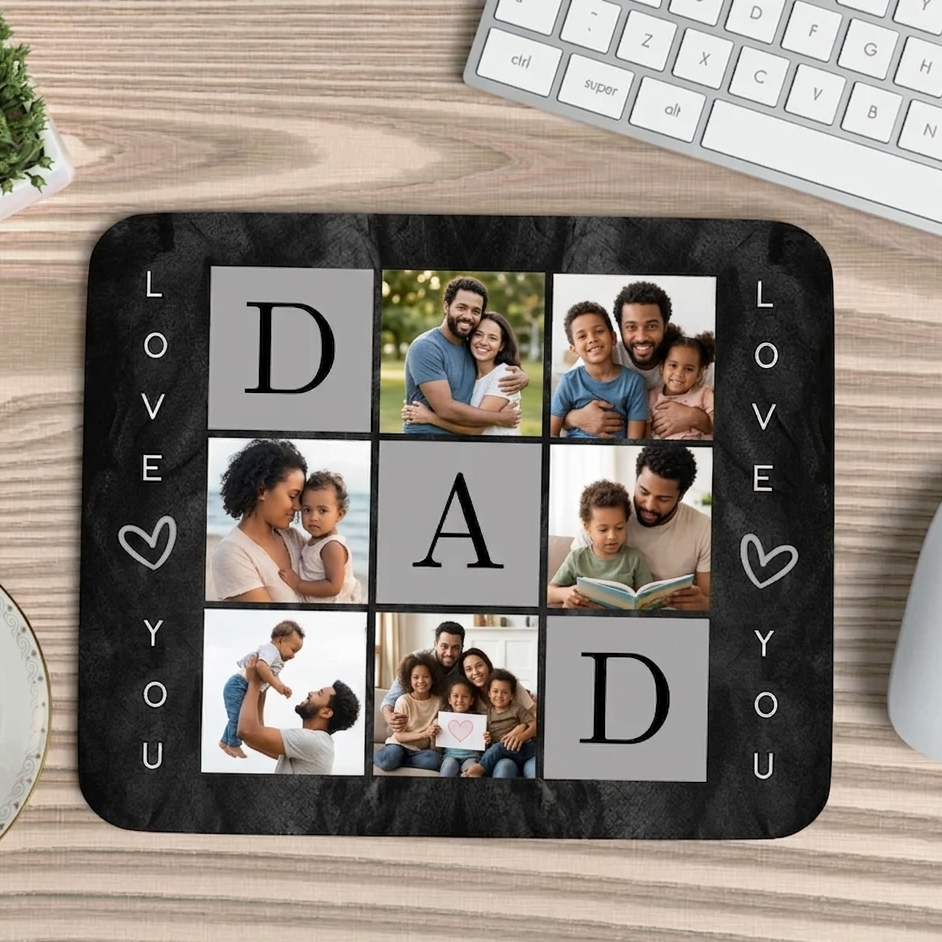 Love You Dad Mousepad