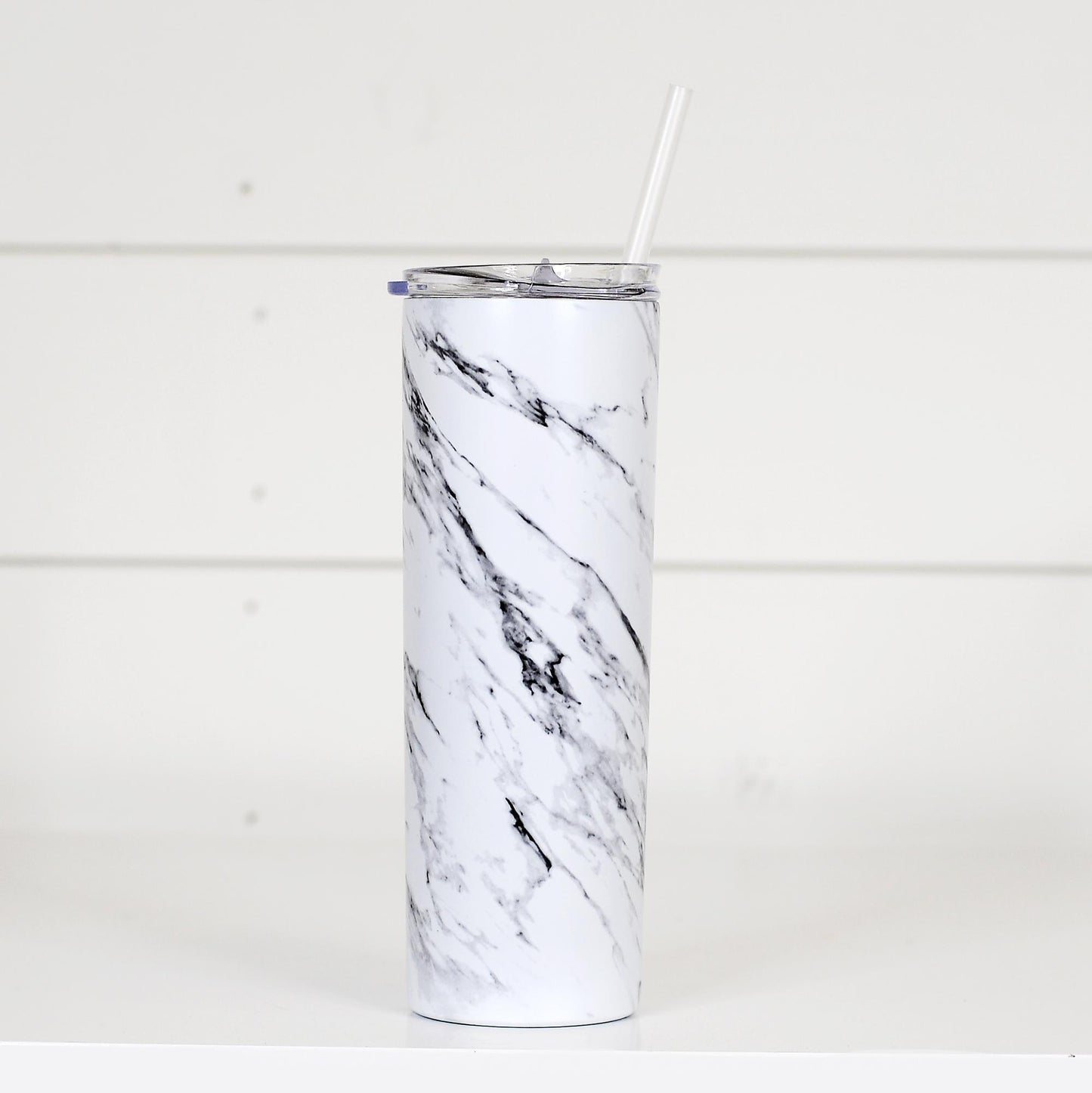 Marbled Tall Travel Cup