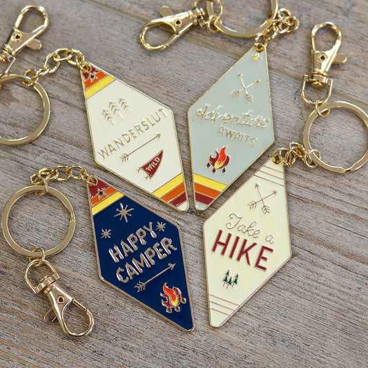 Adventure Awaits Keychain