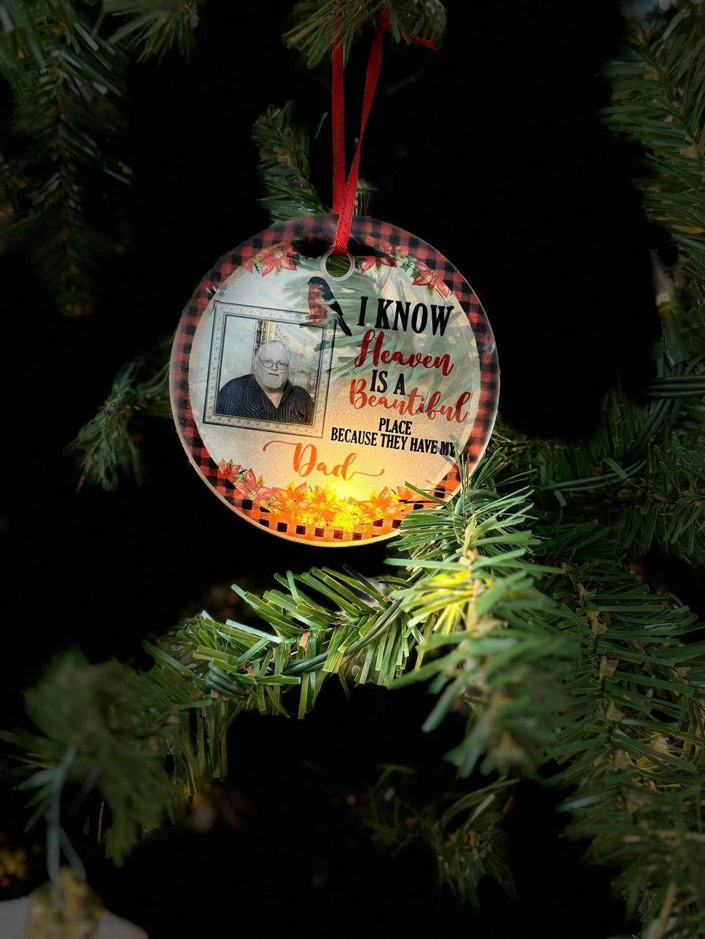 Custom Order Glass Ornament