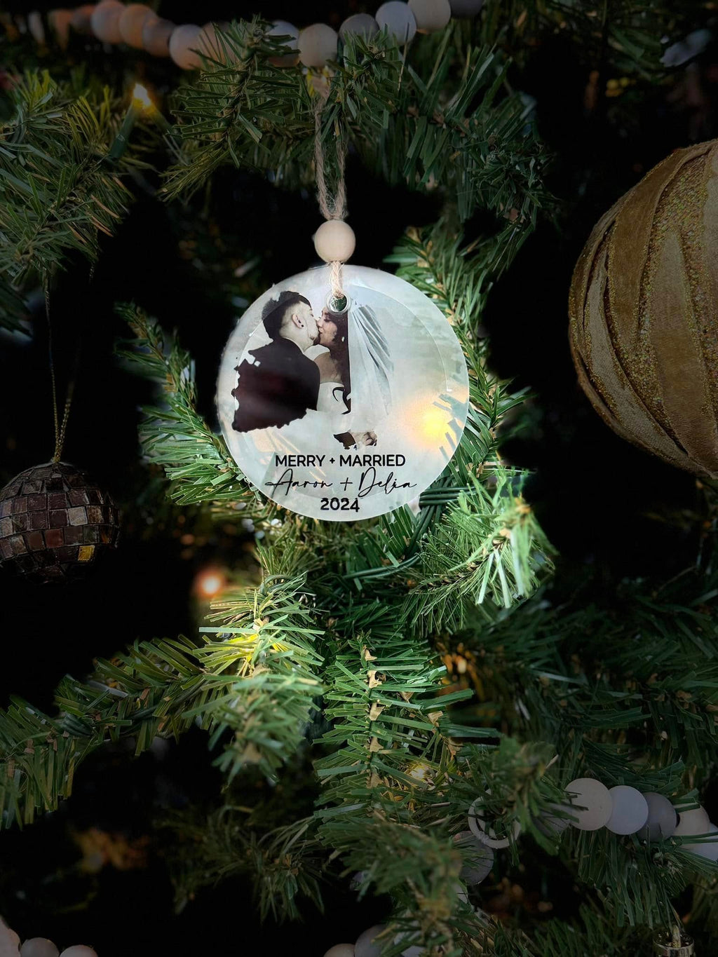 Custom Order Glass Ornament