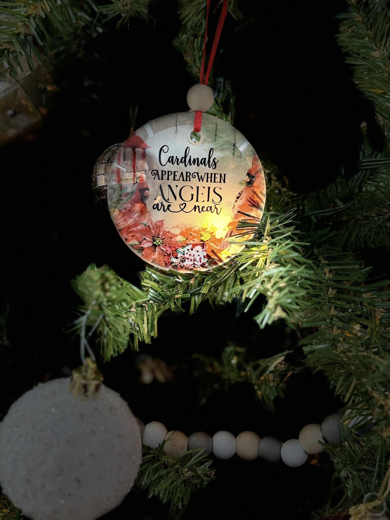 Custom Order Glass Ornament