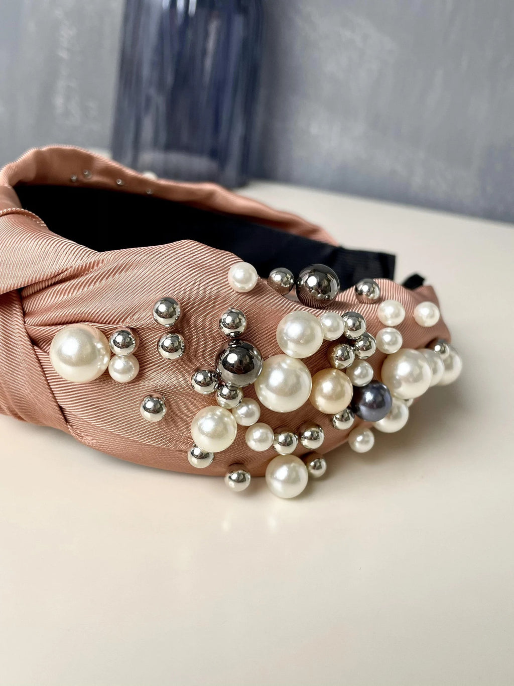 Champagne Knotted Headband