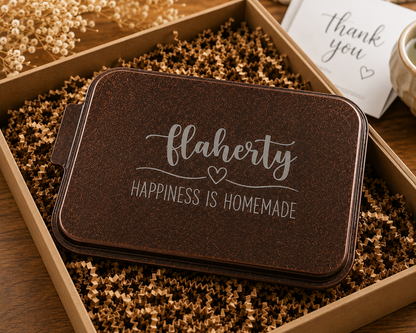 Personalized Engraved 9" x 13" Cake Pan with Lid