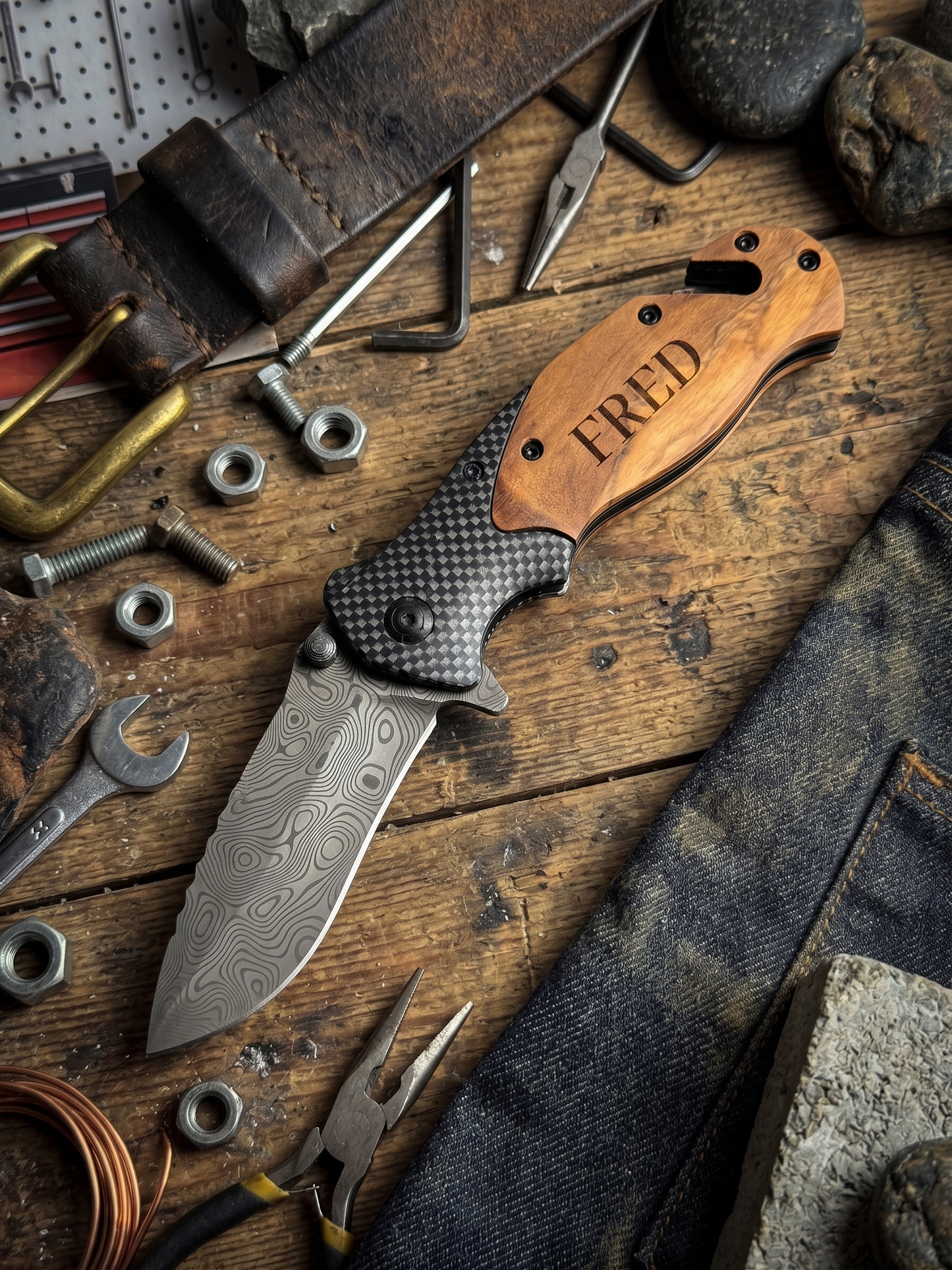 JM Series Personalized EDC Knife