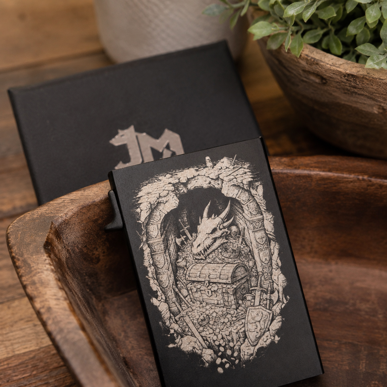 Personalized Aluminum RFID Wallet | Pop-Up Card Holder