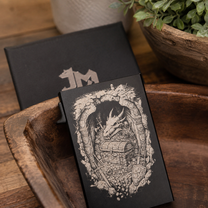 Personalized Aluminum RFID Wallet | Pop-Up Card Holder