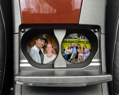 Magnolia Memories Personalized Photo Car Coasters
