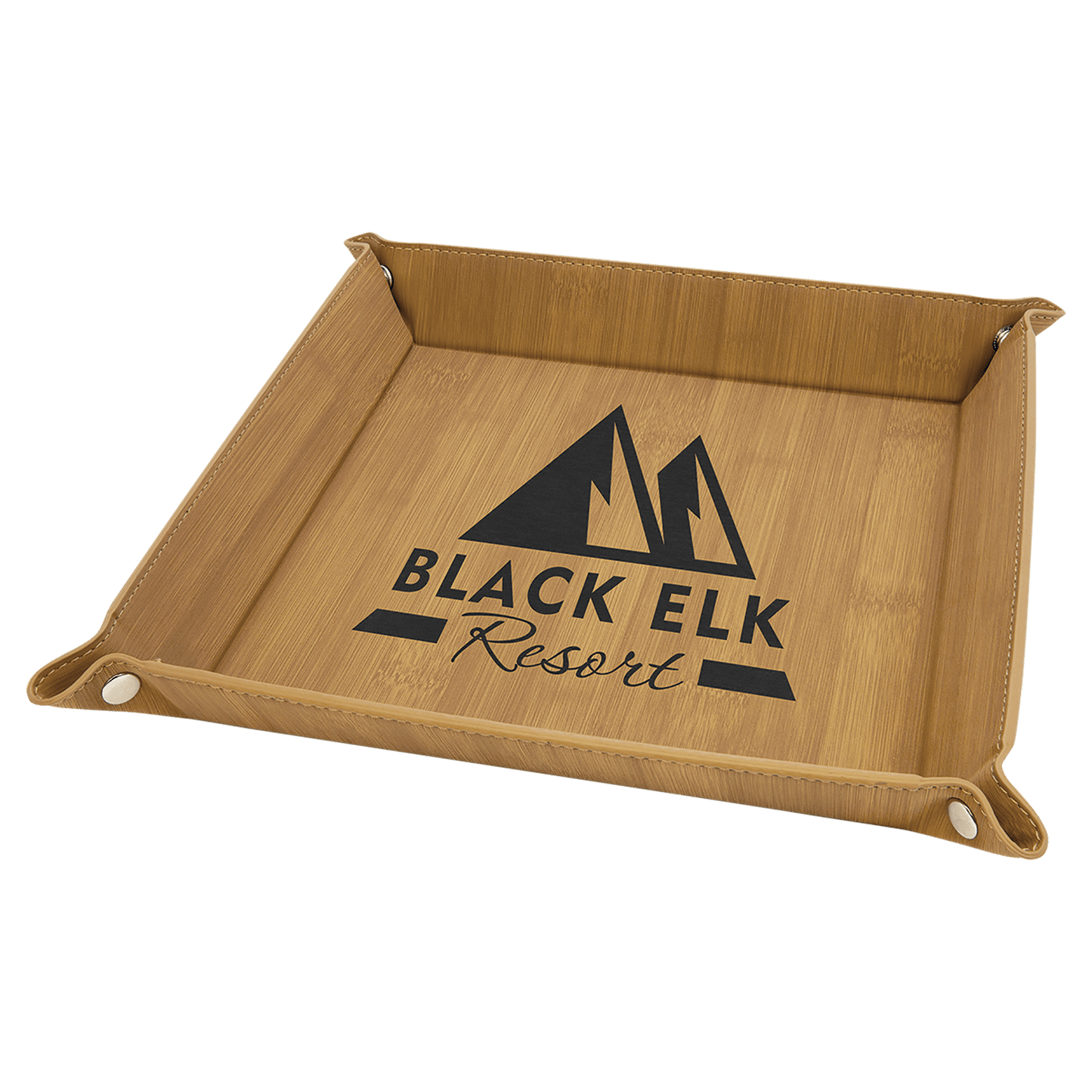 Personalized Leatherette Valet Tray