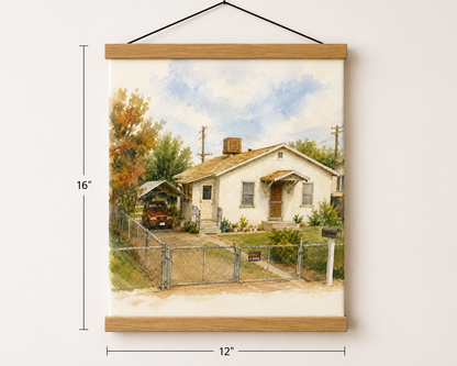 Personalized House Portrait