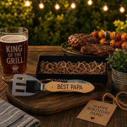 JM Series 5-in-1 Personalized BBQ Tool