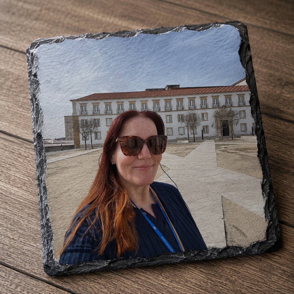 Custom Photo Slate Coasters | Set of 2, 4 or 6