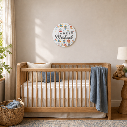 Personalized 16-Inch Nursery Wall Sign