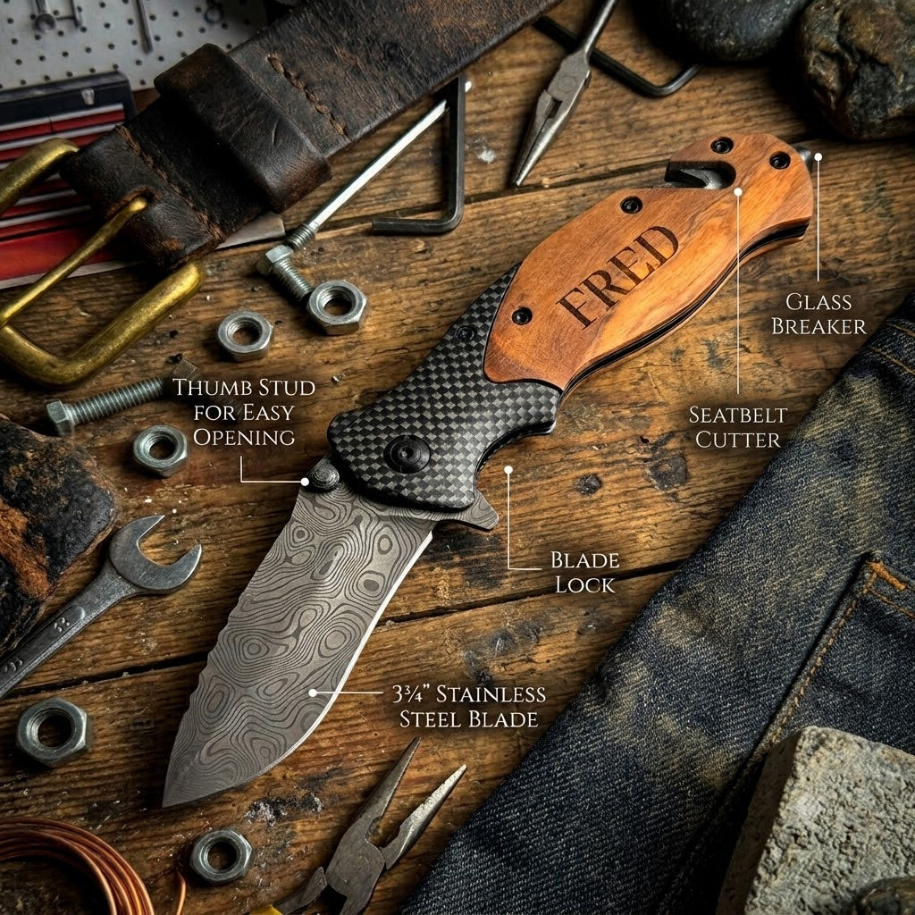 JM Series Personalized EDC Knife
