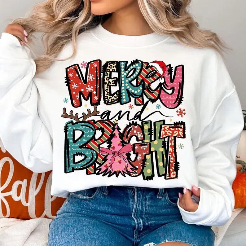 Merry & Bright Sweatshirt