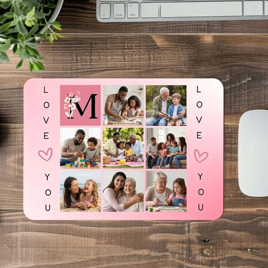 Love You Mom Mousepad