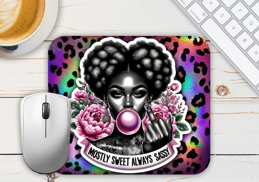 Mostly Sweet Sometimes Sassy Mousepad