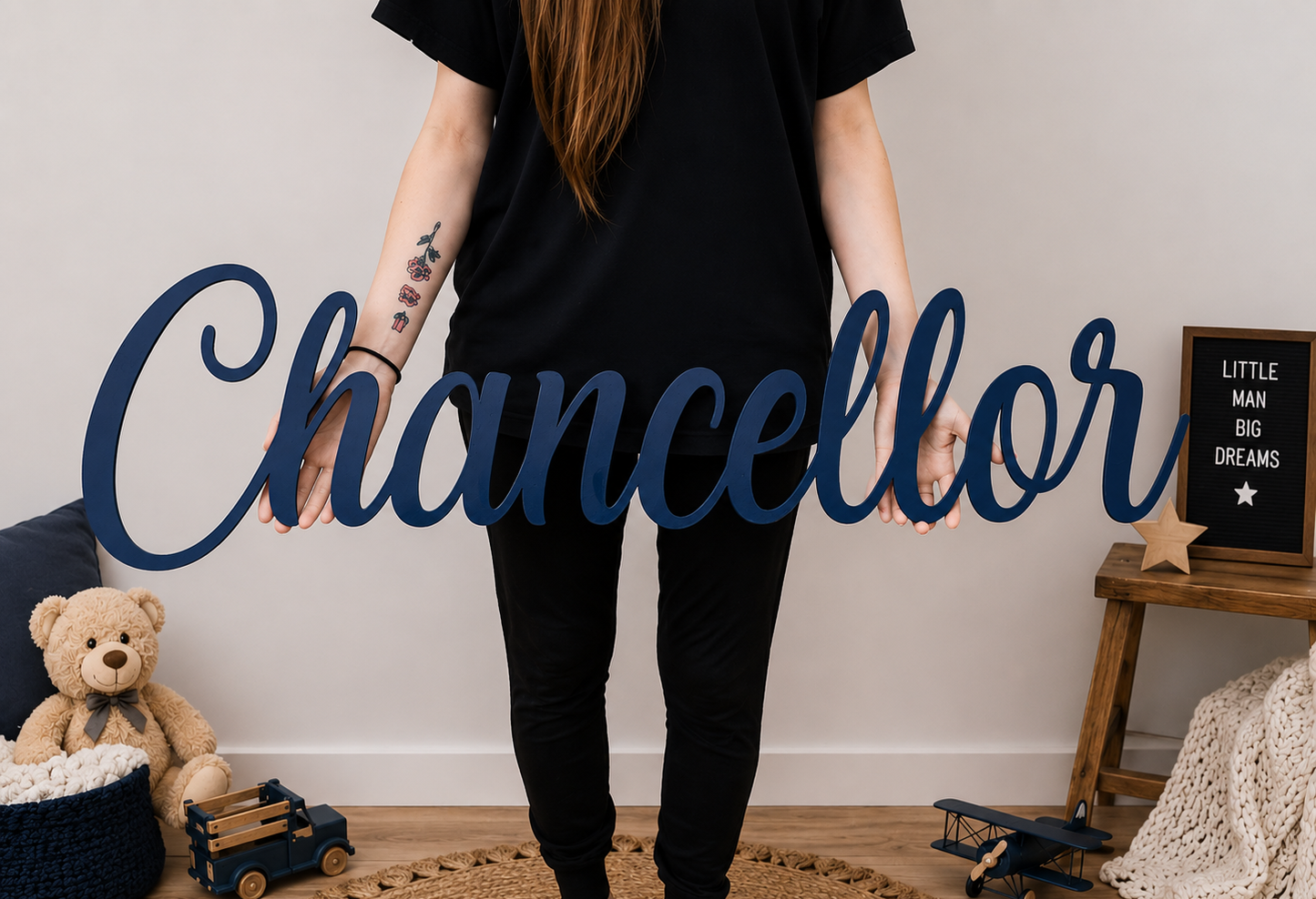 Personalized Wooden Name Sign