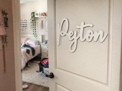 Personalized Wooden Name Sign