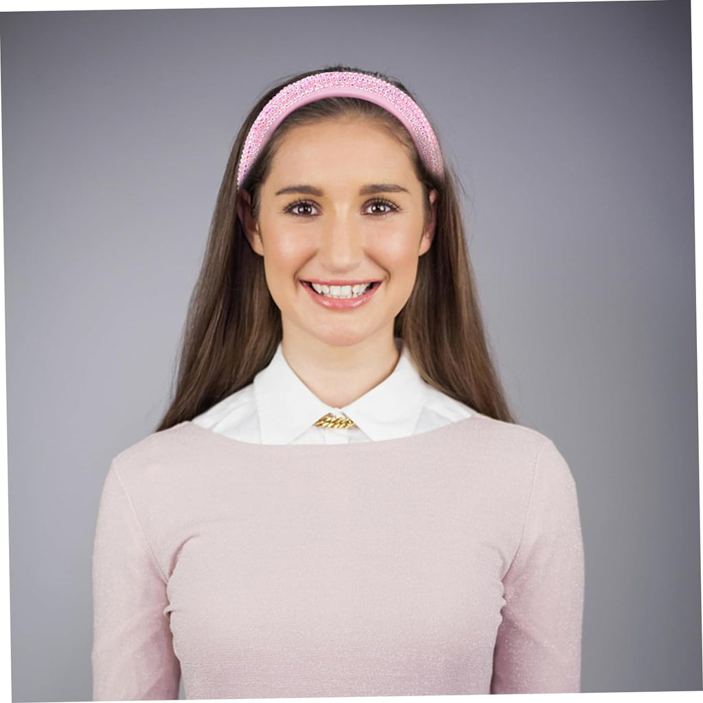 Light Pink Rhinestone Headband