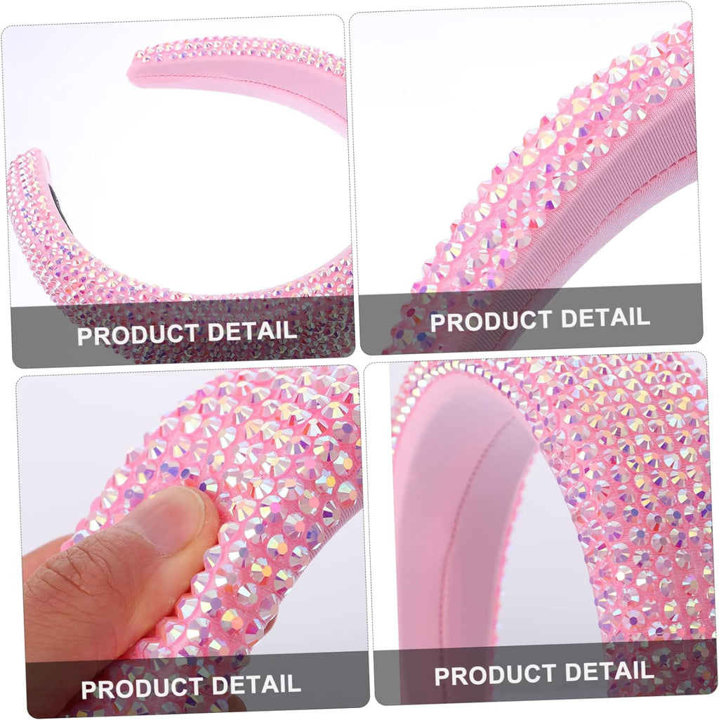 Light Pink Rhinestone Headband