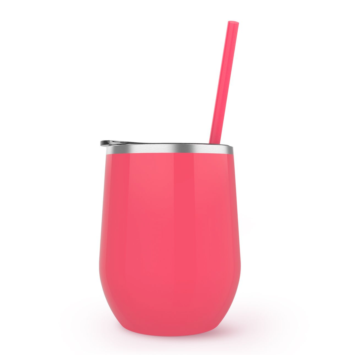 Coral Stemless Wine Tumbler