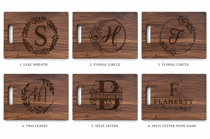 Personalized Custom Walnut Cutting Boards