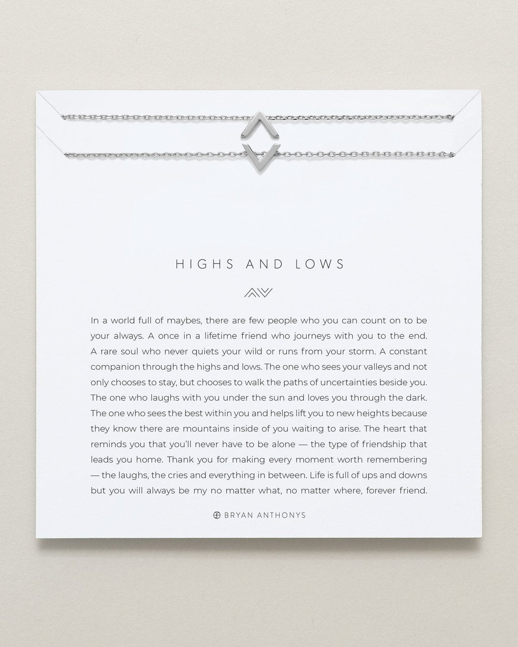 Highs & Lows Icon Necklace Set
