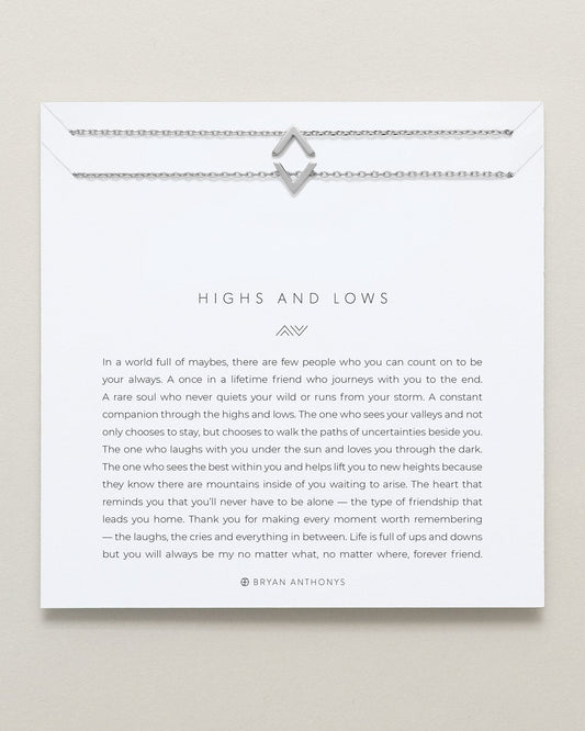 Highs & Lows Icon Necklace Set