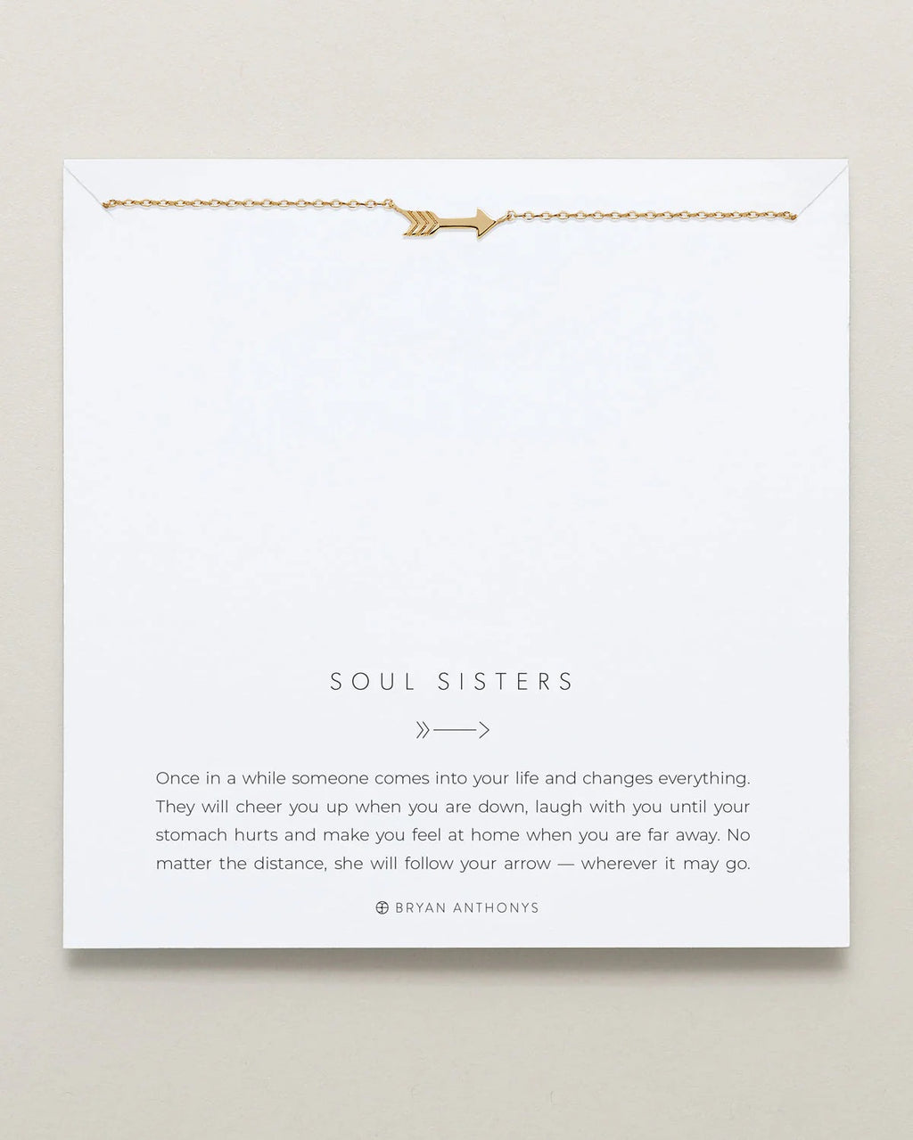 Soul Sisters Icon Arrow Necklace