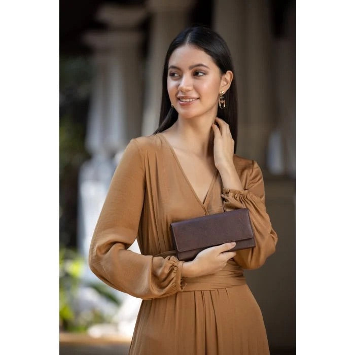 Myra Bag® Exquiste Leather Wallet Upcycled Leather