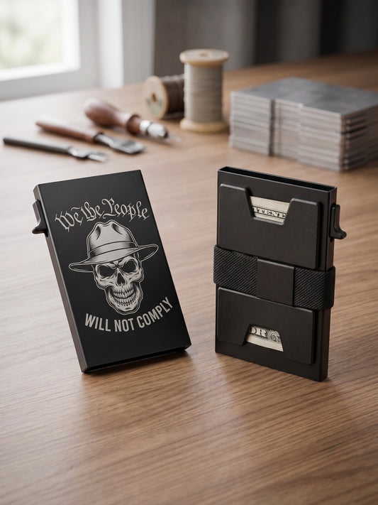 RFID Aluminum Wallet by JM