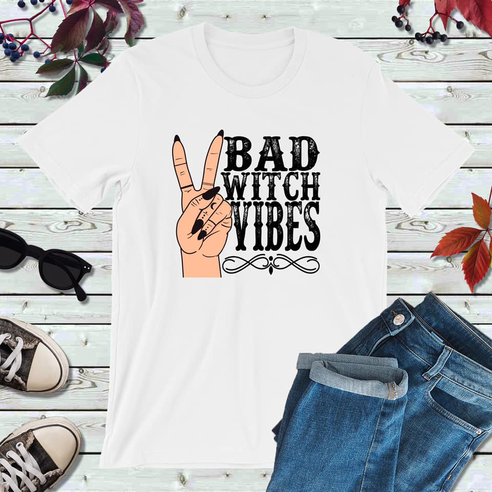 Bad Witch Vibes Screen Print T-Shirt