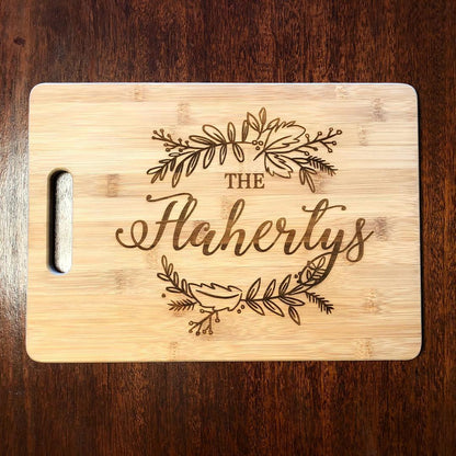 Bamboo Cutting Board - Custom Order