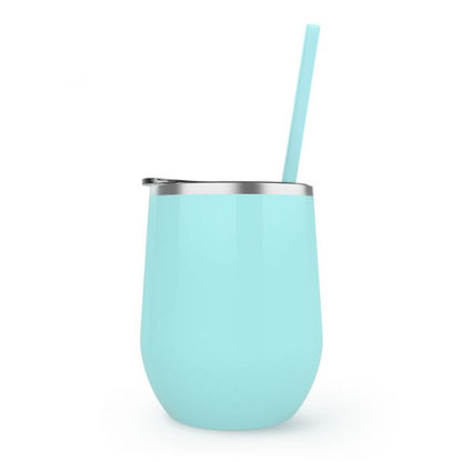 Sea-Foam Stemless Wine Tumbler