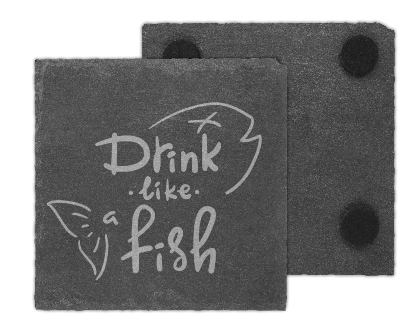 Personalized Slate Coaster Set