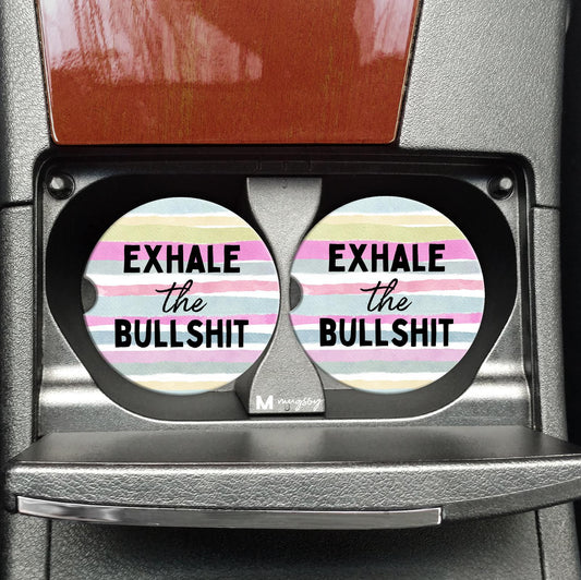 Exhale the Bull* Car Coaster