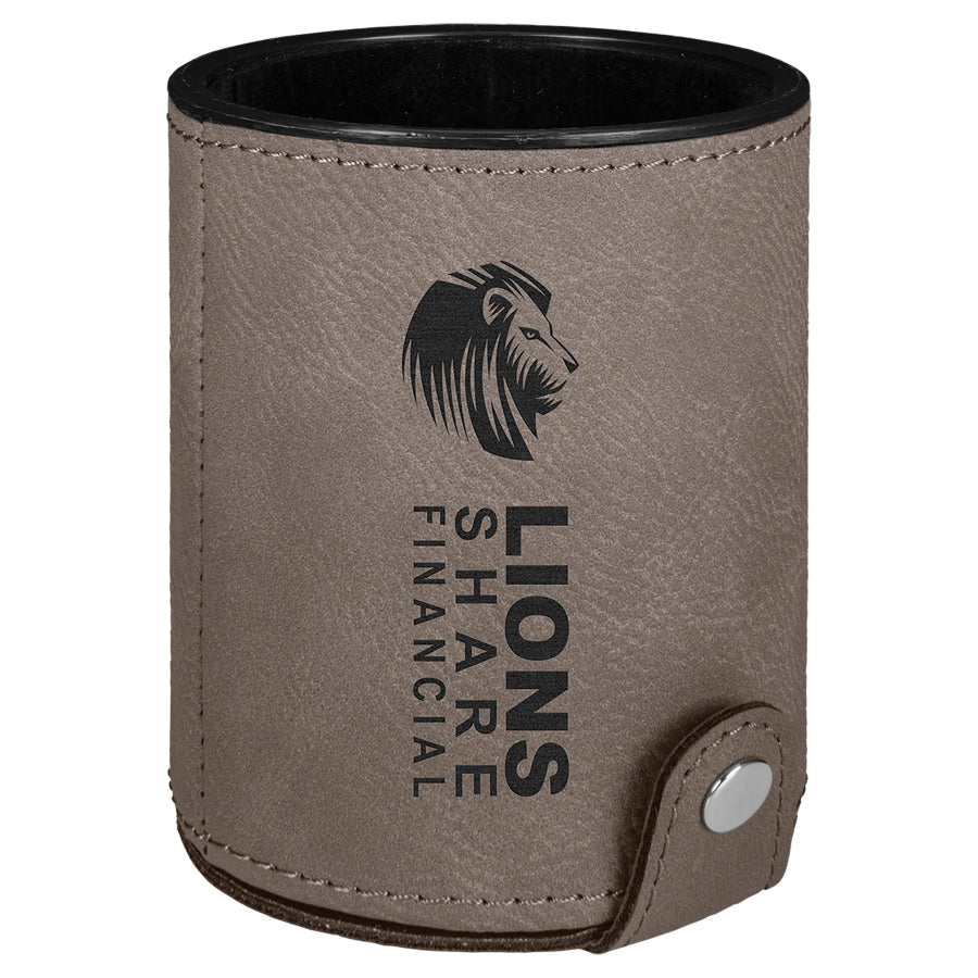 Leatherette Dice Cup with 5 Dice