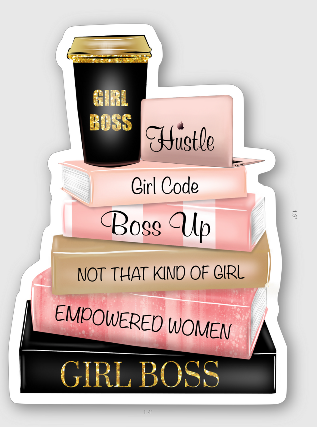 Girl Boss Sticker