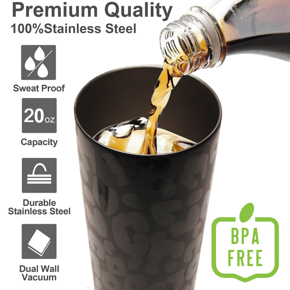 Obsidian Skinny Tumbler