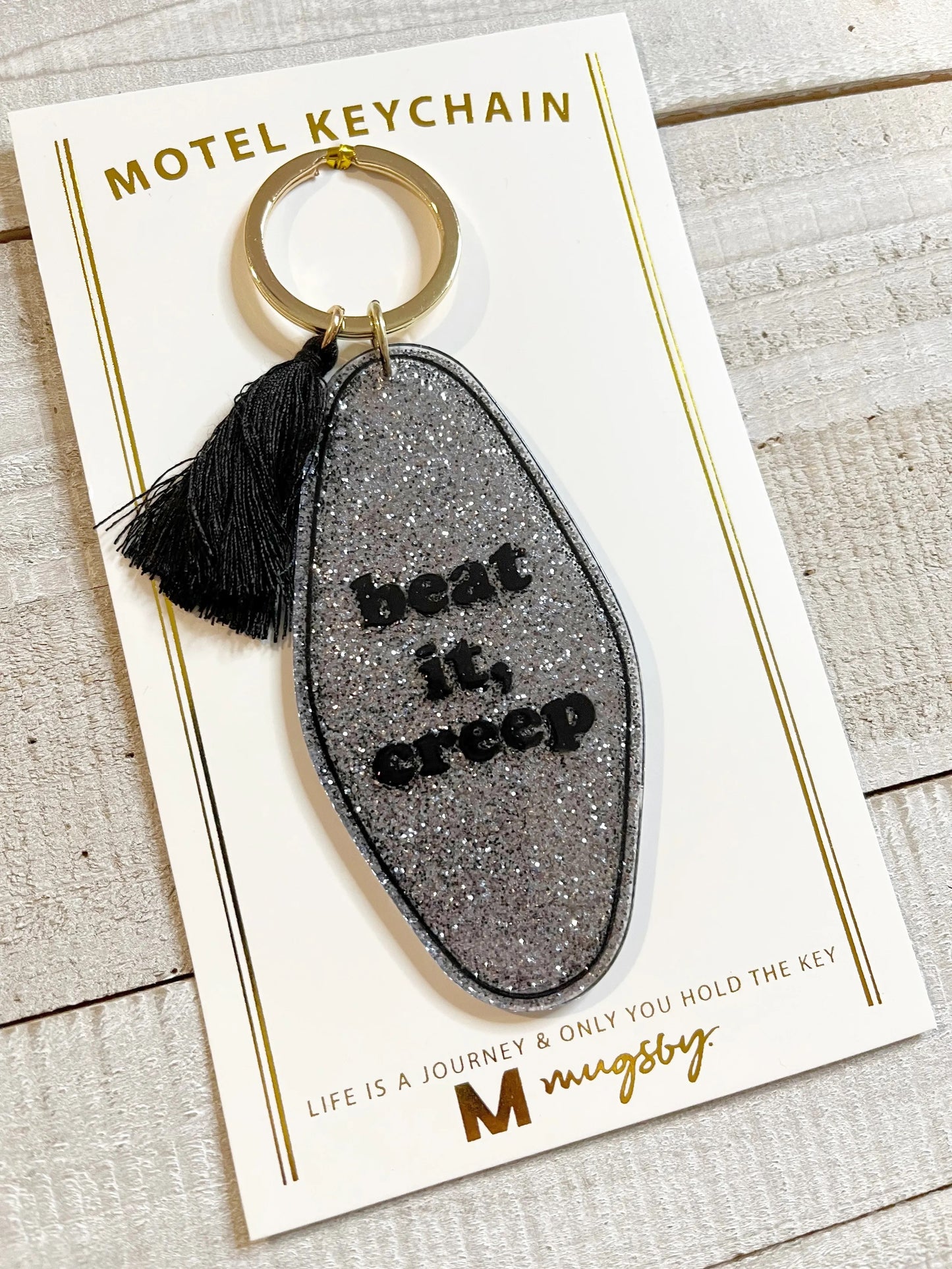 Beat it Creep Keychain
