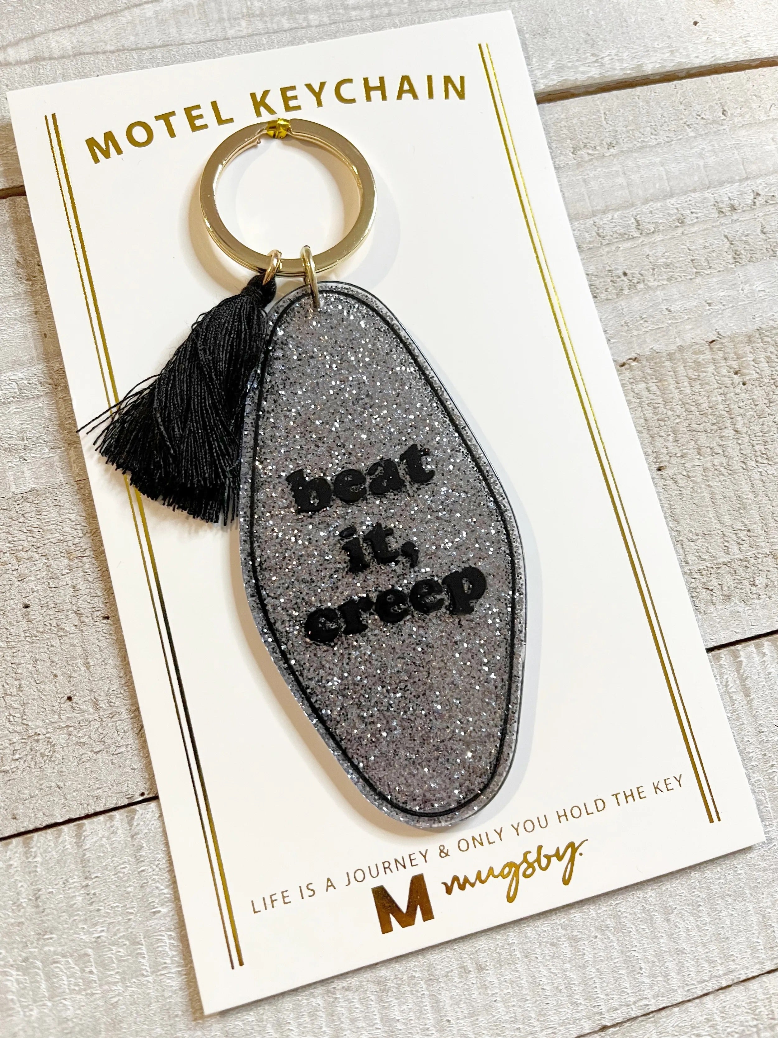 Beat it Creep Keychain