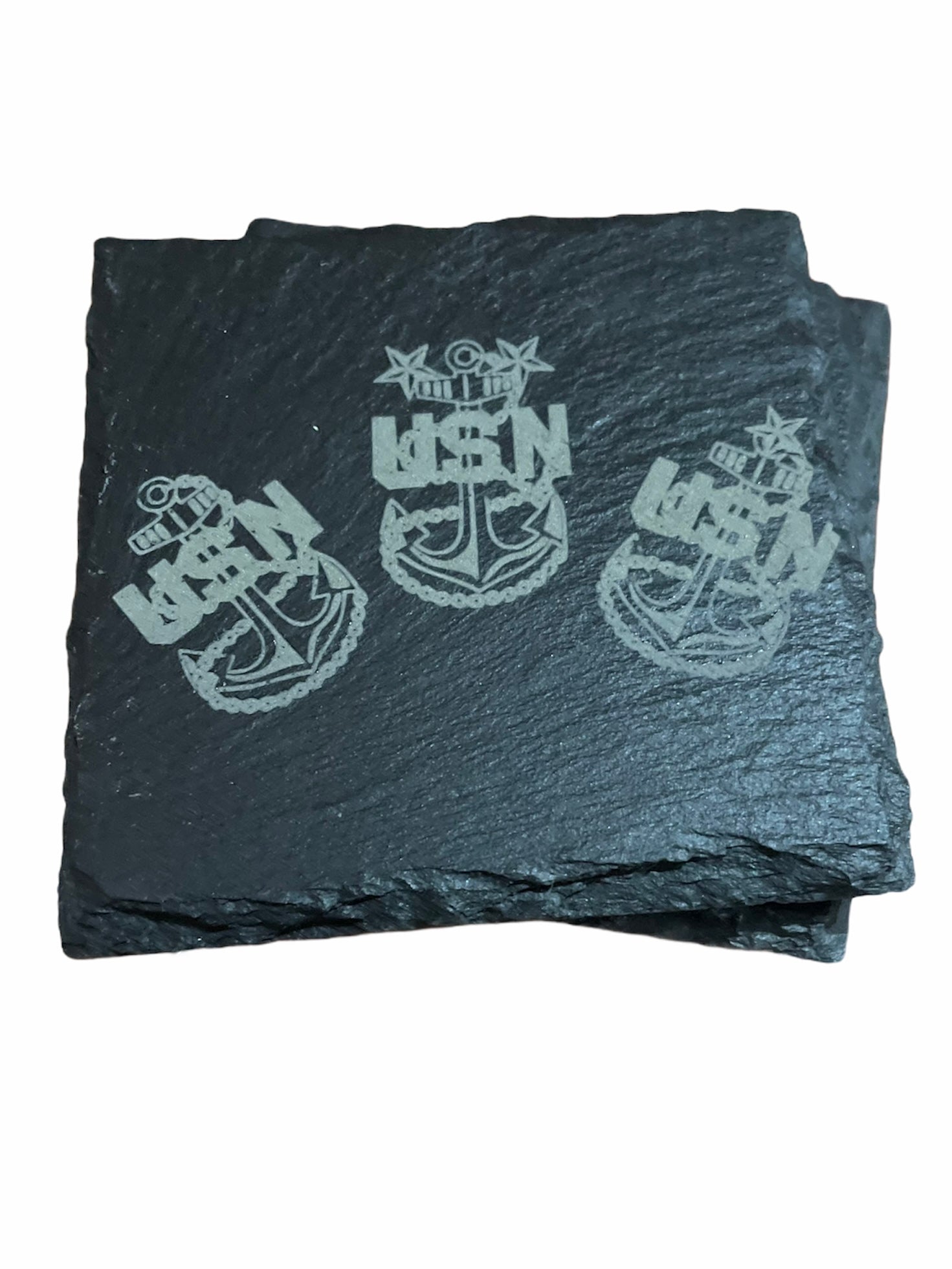 Personalized Slate Coaster Set