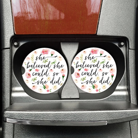 She believed she could Car Coaster