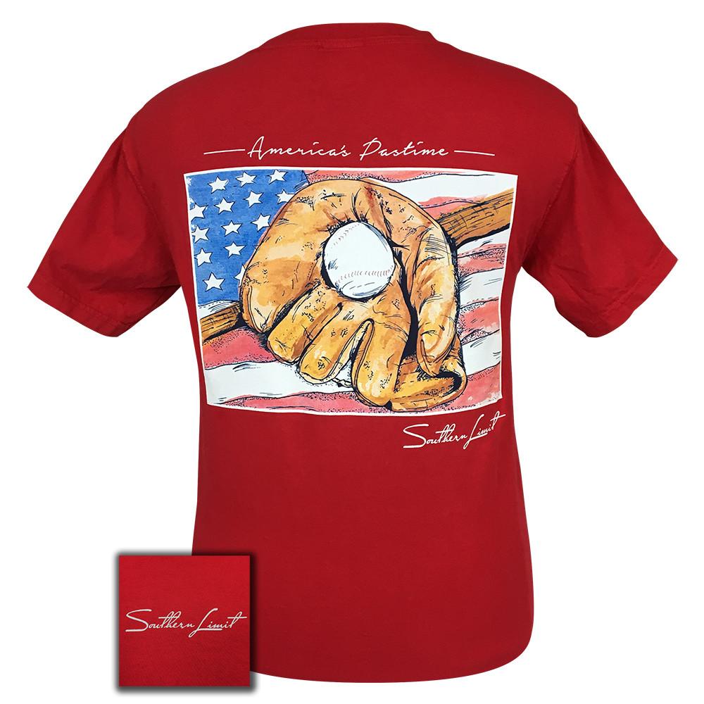 Americas Past Time Mens Shirt