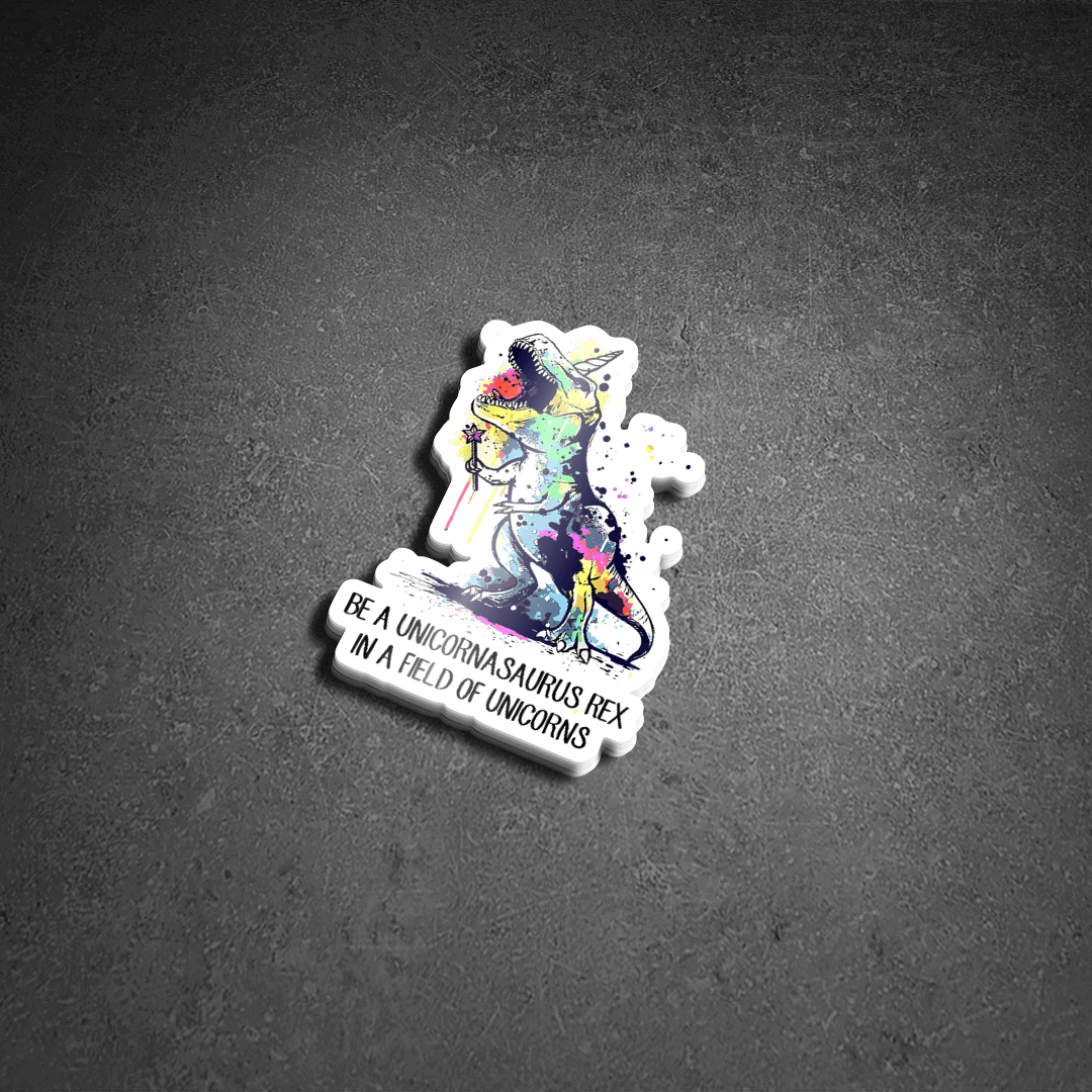 Unicornasaurus Rex Sticker