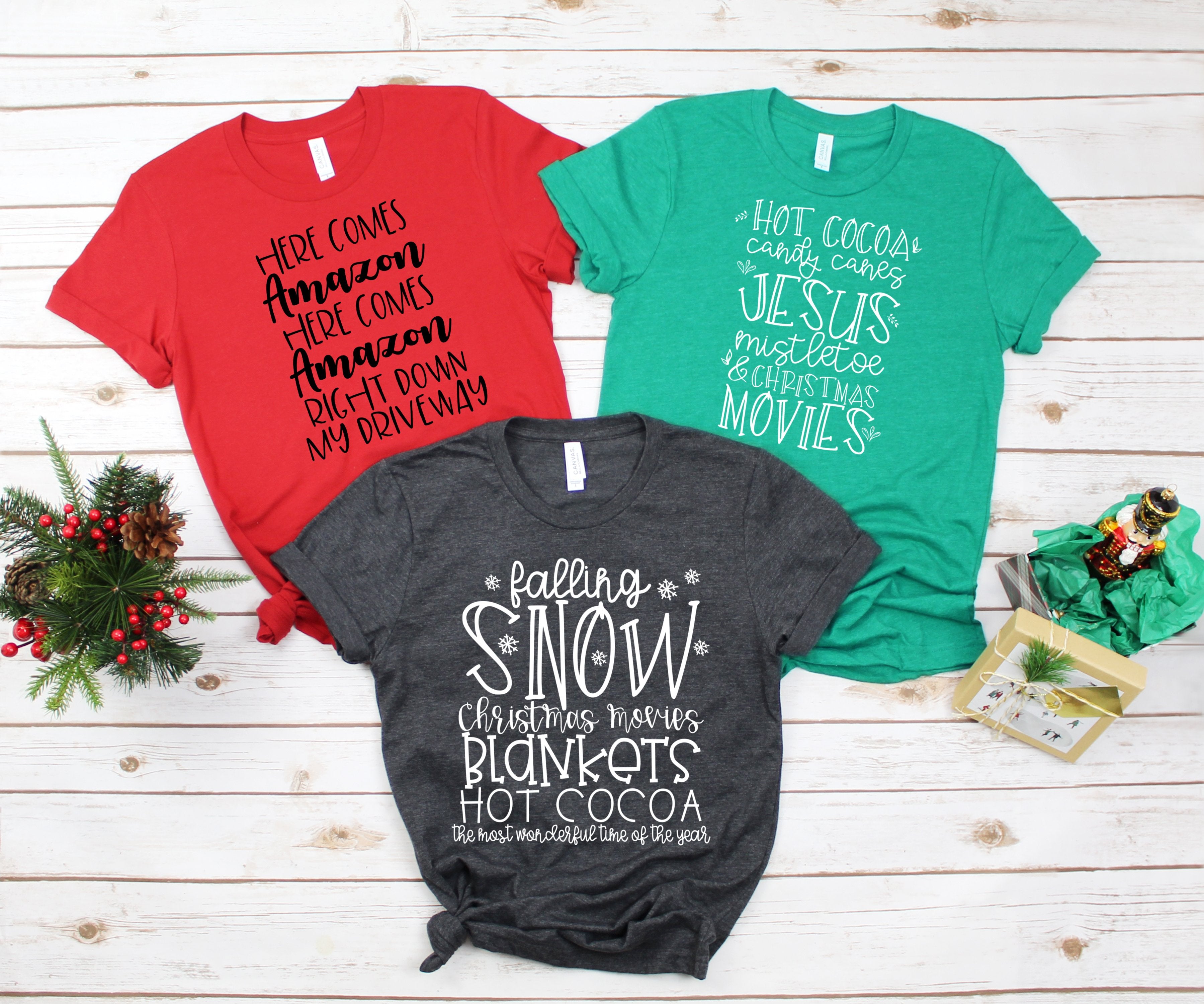 Here Comes Amazon Screen Print T-Shirt