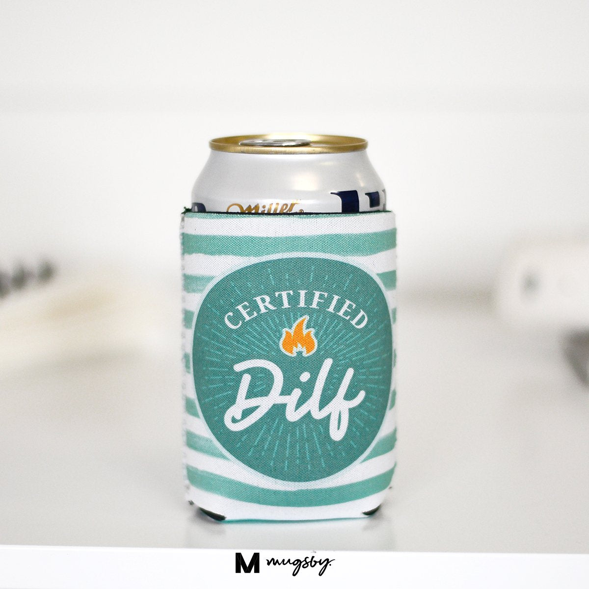 Certified Dilf Can Cooler