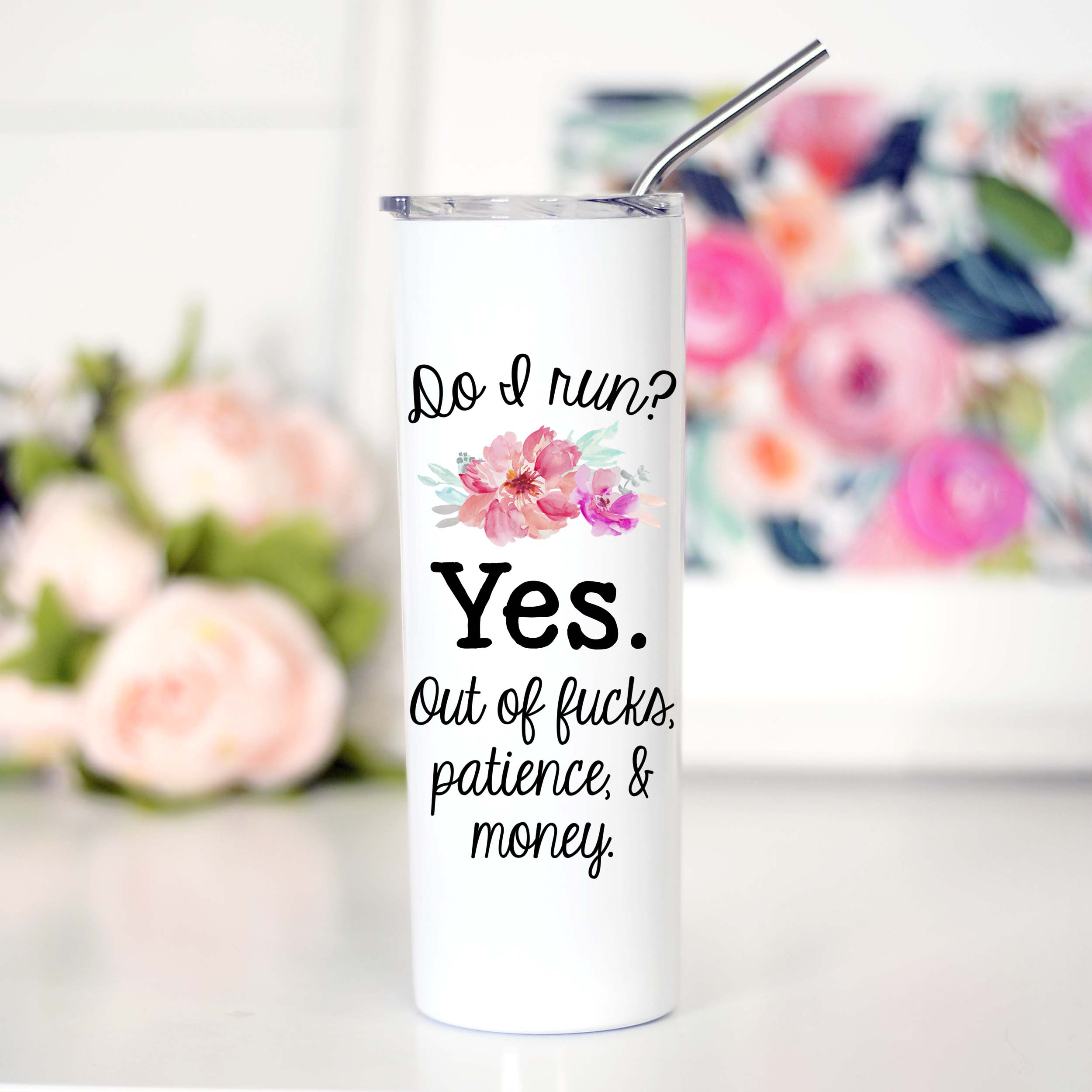 Do I Run Tall Travel Cup