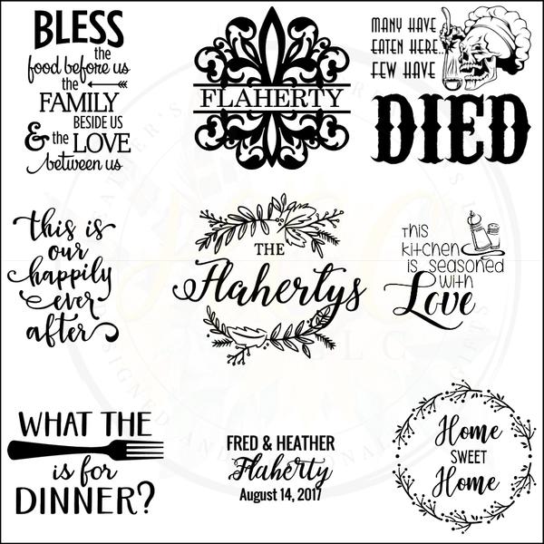 Bamboo Cutting Board - Custom Order